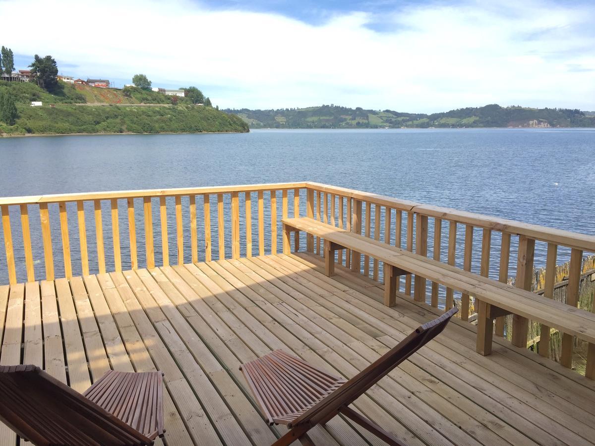 Palafito Azul Apart Hotel Castro Eksteriør billede